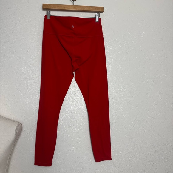 Athleta Pants - Athleta Scarlett Red High Rise Leggings